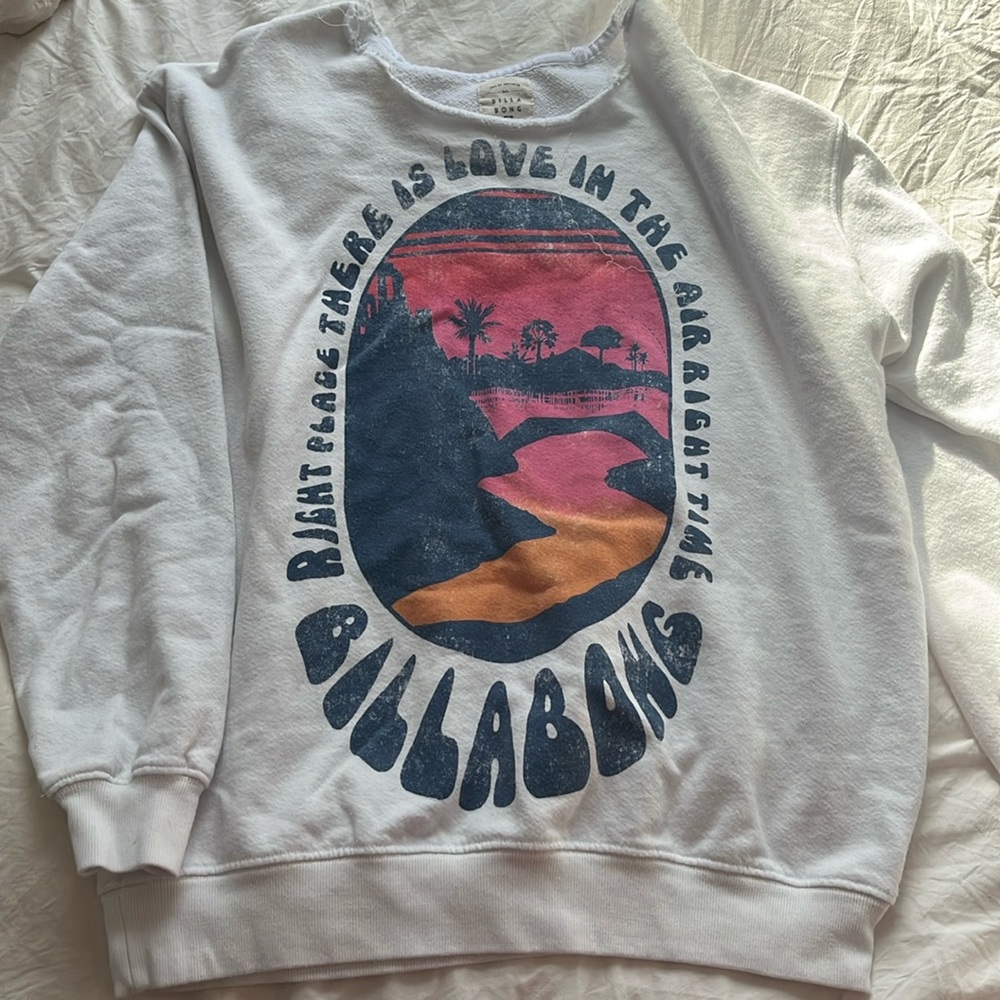Billabong off the shoulder top